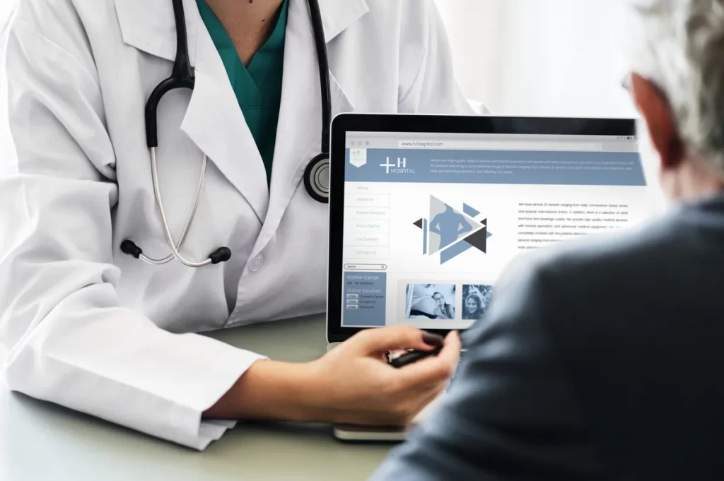 pagina web de doctores