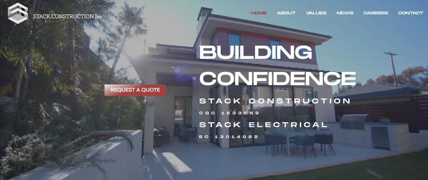 stack construction caso de estudio