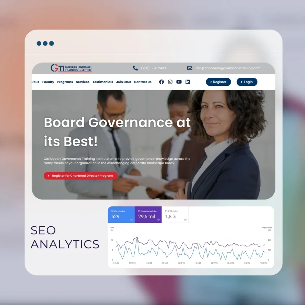 caribbean gobernance training seo performance