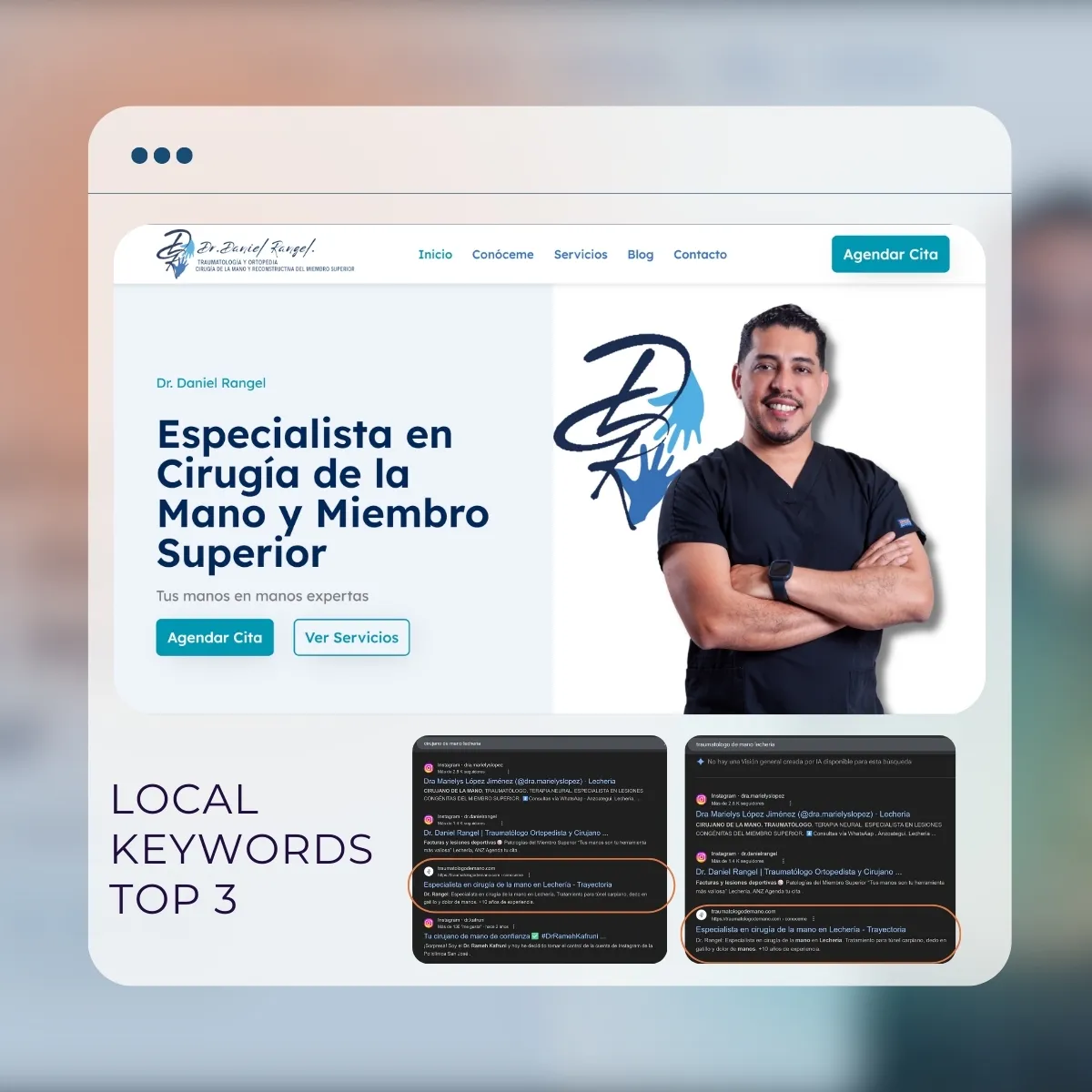 dr daniel rangel caso de exito