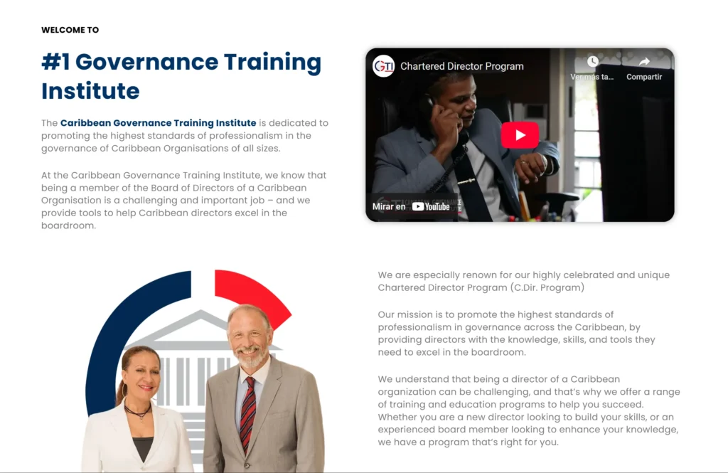 caribbean gobernance training institute ()