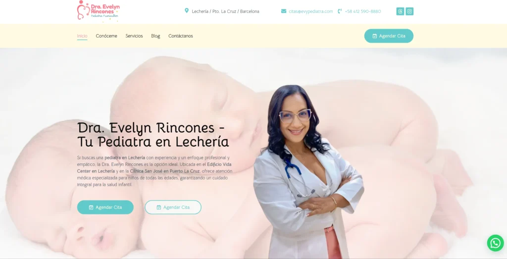 evelyn rincones pediatra en lecheria ()