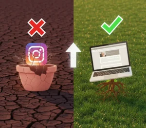 ¿Por qué depender solo de Instagram es un riesgo Descubre las ventajas de tener una página web para tu negocio en Venezuela